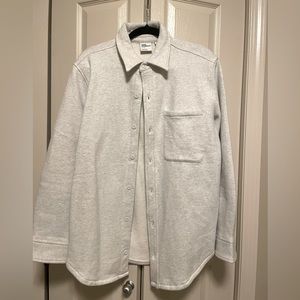 ARITZIA TNA COZY SWEAT FLEECE BF FIT SHIRT